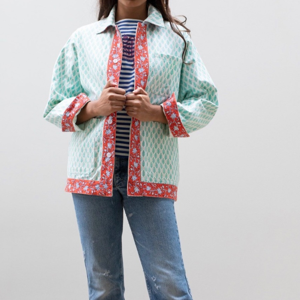 SZ Blockprints canvas field jacket